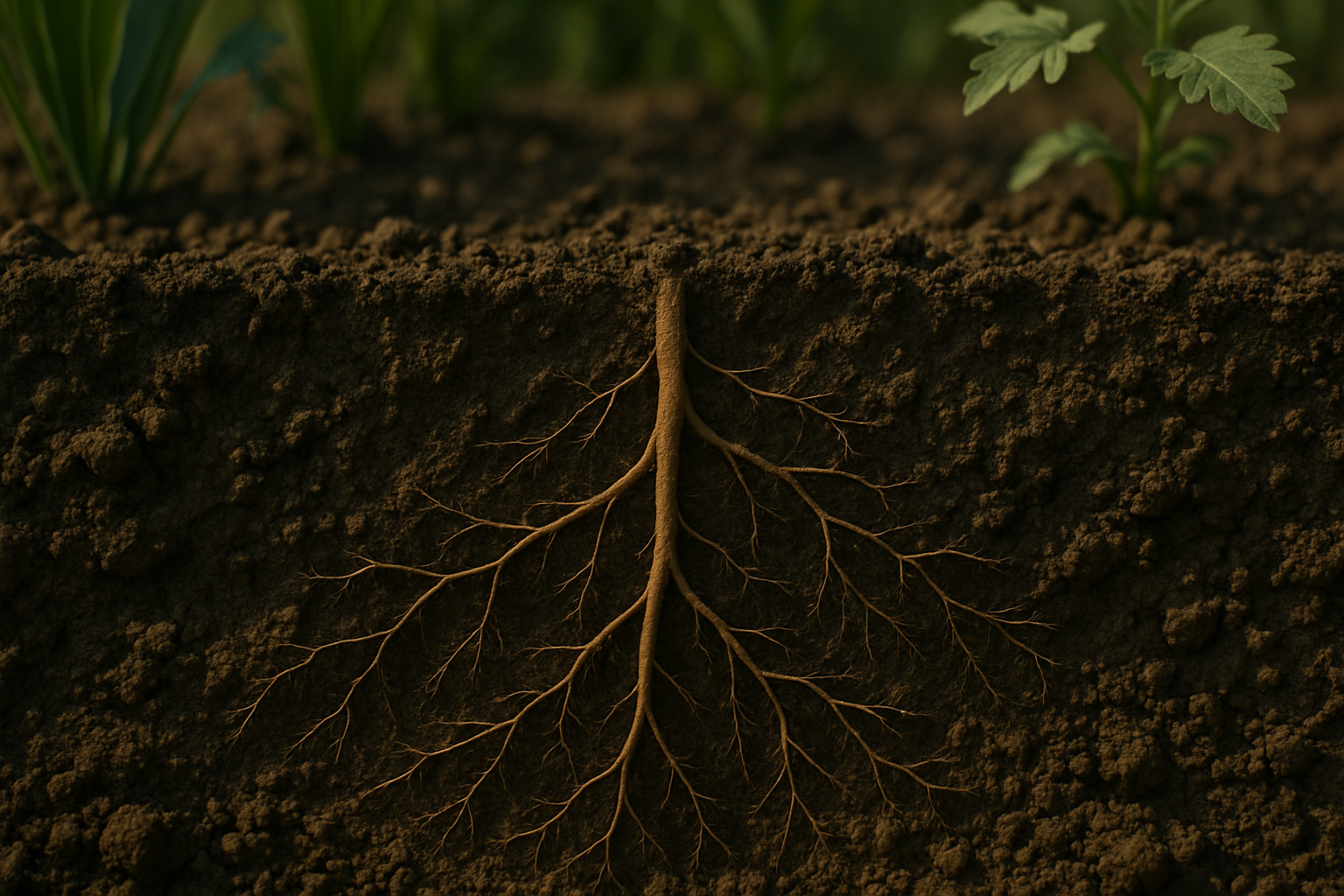 Raices Compactas Descompactação com Plantas de Cobertura de Raízes Agressivas: Impactos ...