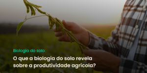 O que a biologia do solo revela sobre a produtividade agrícola?